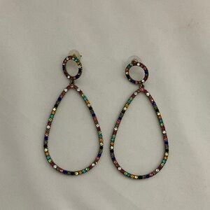 Multicolor Teardrop Earrings